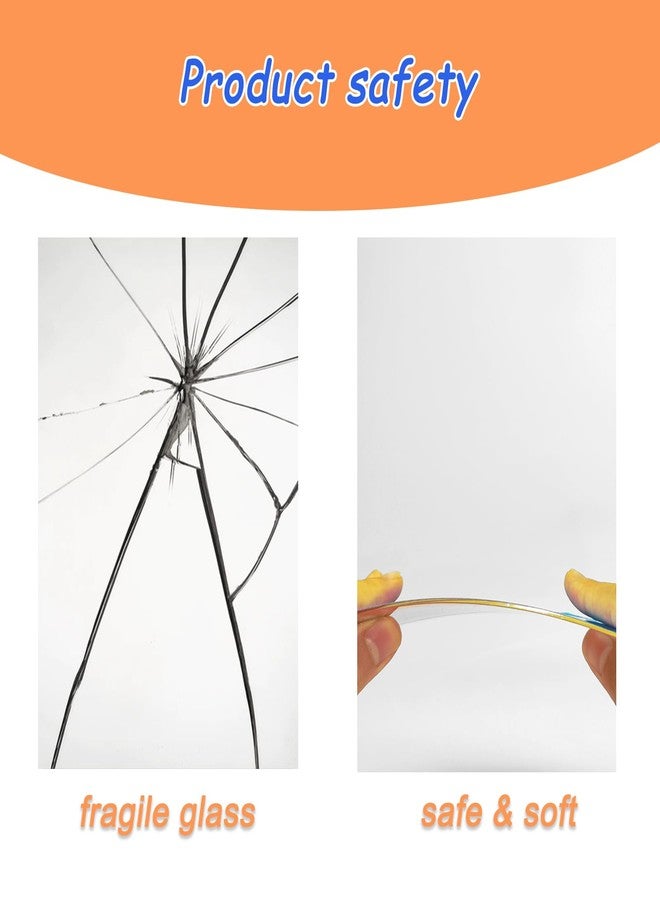 مجموعة مرايا صغيرة للأطفال من yisncka، 25 قطعة، مرايا غير قابلة للكسر، 6 × 4 بوصات، زوايا دائرية، مربعة، مرايا بلاستيكية مزدوجة الجوانب، مناسبة للأعمال اليدوية في الفصول الدراسية (ألوان زاهية). - Image 3